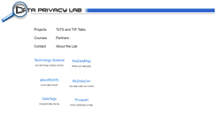 Desktop Screenshot of dataprivacylab.org
